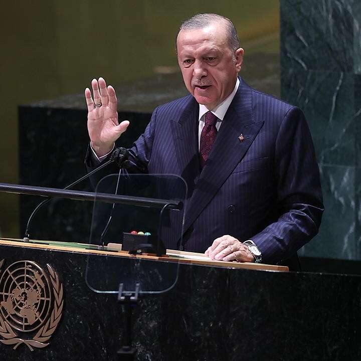 Erdoğan'dan BM'de tarihi konuşma! "Bir üzüntümü ifade etmek isterim"
