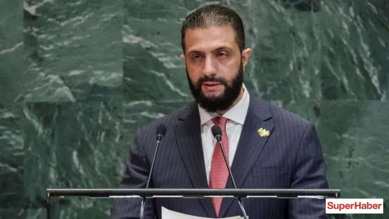 Suriye lideri Şara'dan İsrail'e sert tepki: 7 Ekim savaşını Suriye'ye taşımak istiyorlar