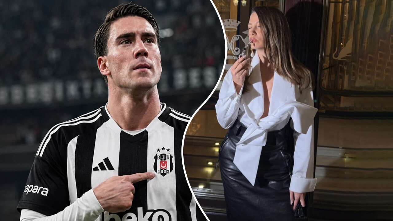Dusan Vlahovic yakalandı! Serenay Sarıkaya fotoğrafındaki 5 Mart detayı