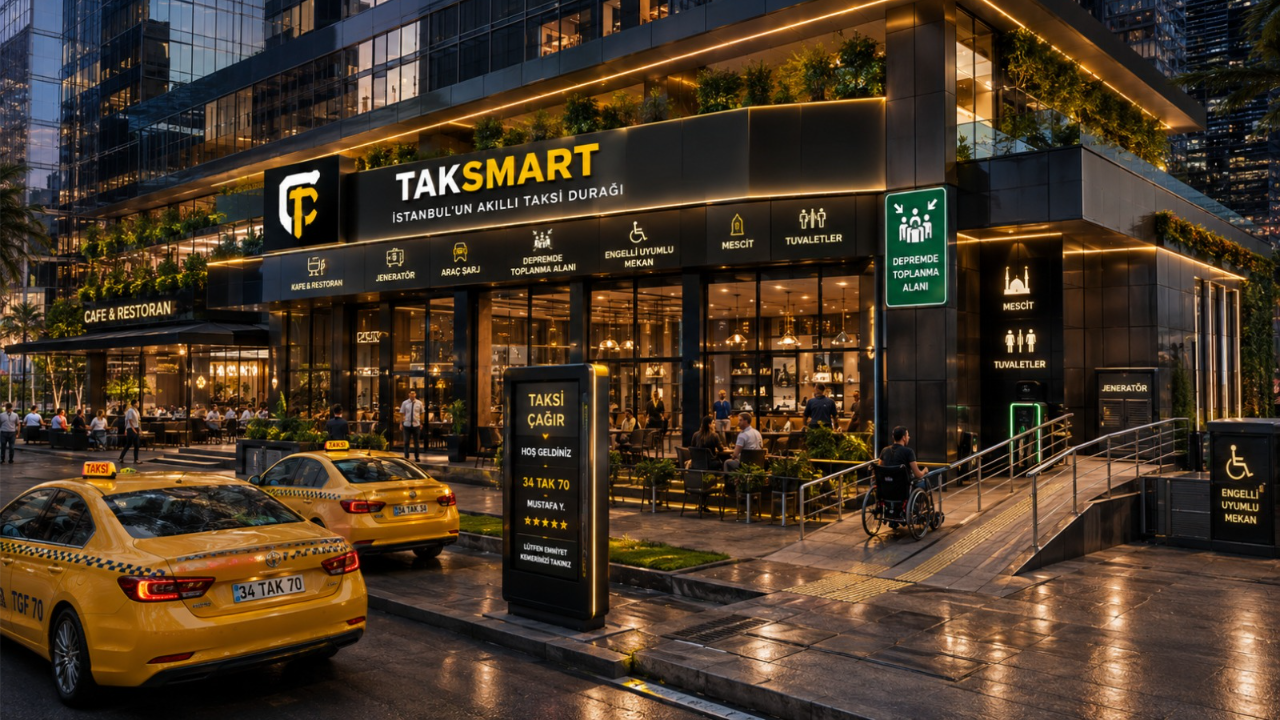 SUPERHABER ÖZEL | İstanbul'da taksicilikte çağ atlatan proje: TAKSMART geliyor! Akıllı taksi duraklarında neler olacak?