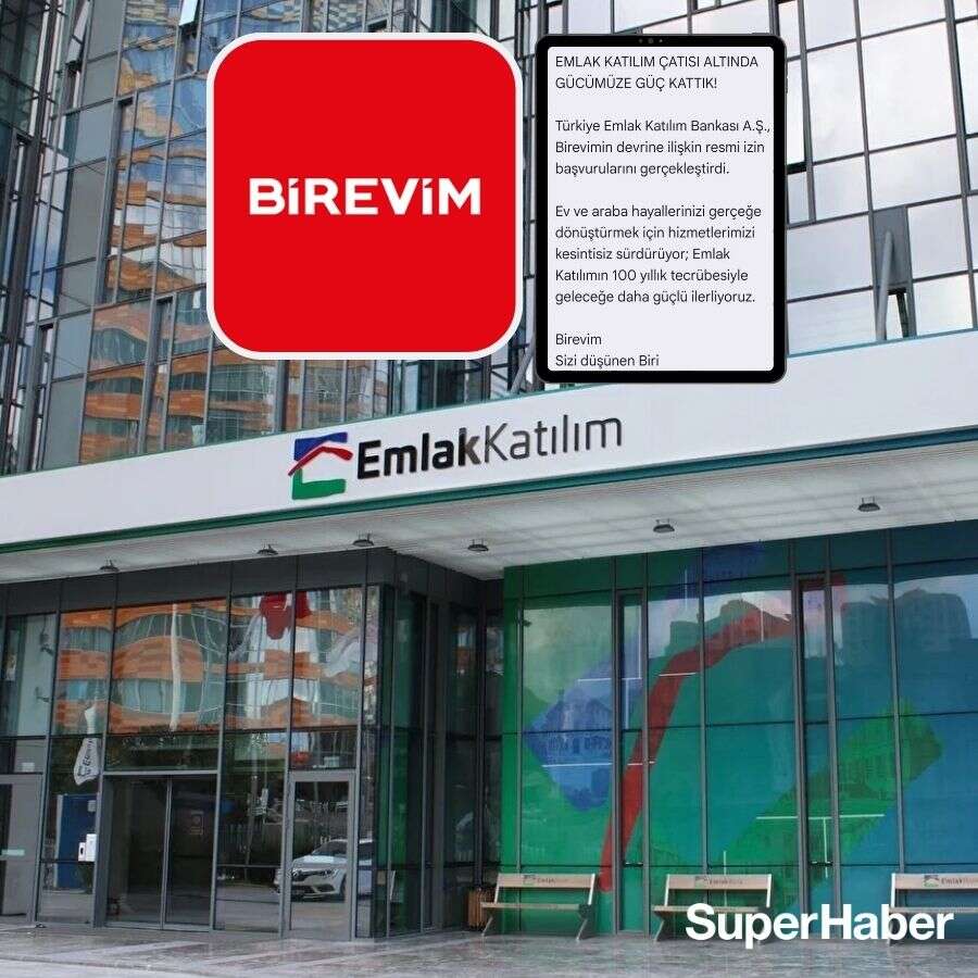 Birevim üyelerine duyurdu! Emlak Katılım devir için resmi başvuruyu yaptı
