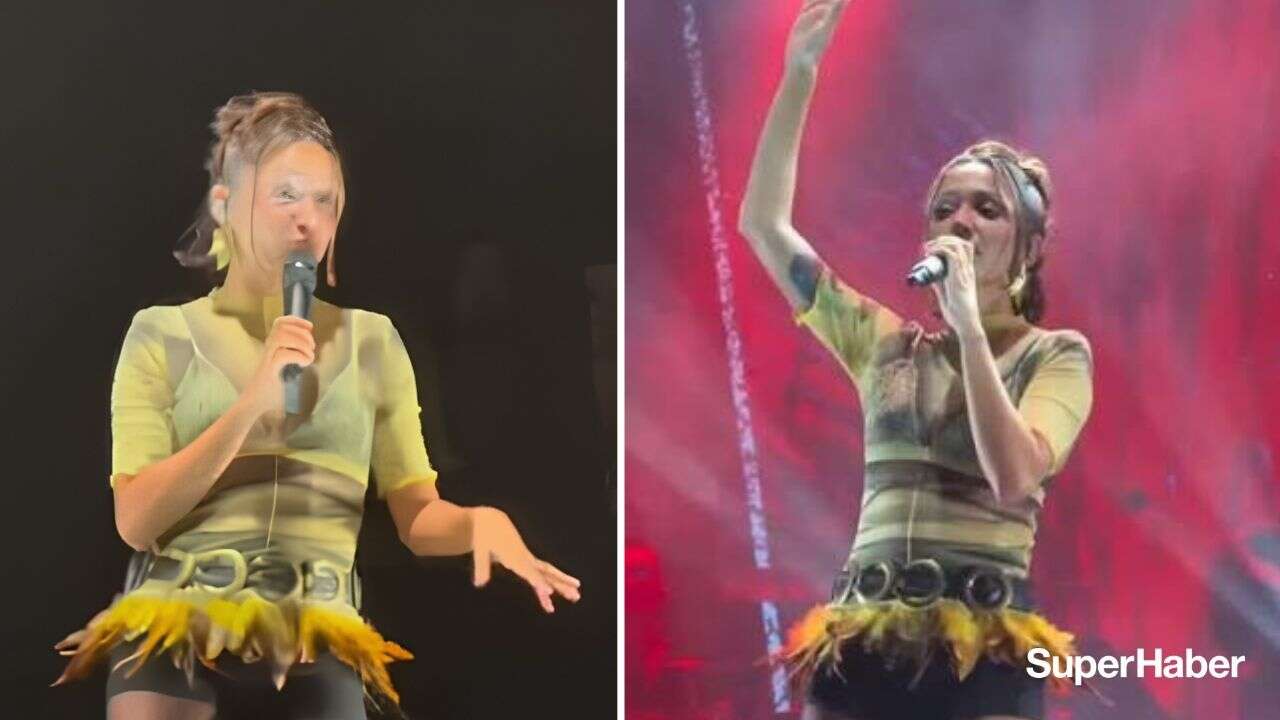 Zeynep Bastık konserinde kavga! İncir Festivali'nde...