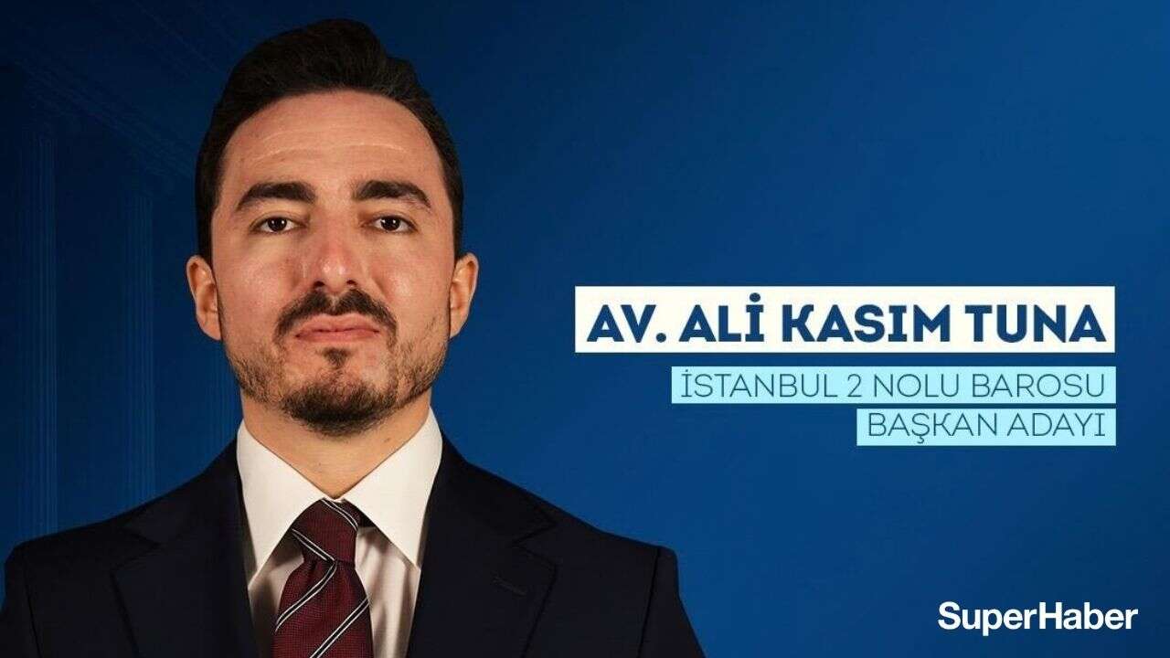Türkiye’nin en genç baro başkanı adayı avukat Ali Kasım Tuna adaylığını açıkladı