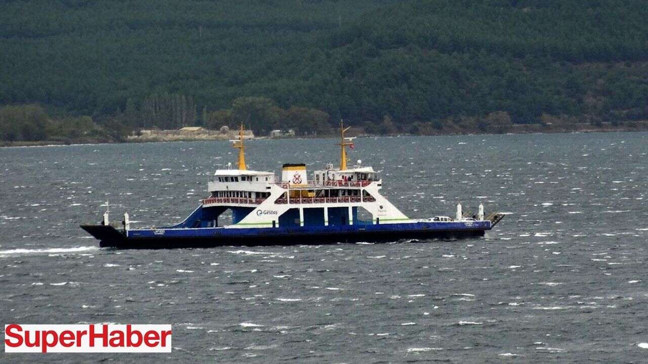 Yarın yapılacak bazı feribot seferleri iptal edildi