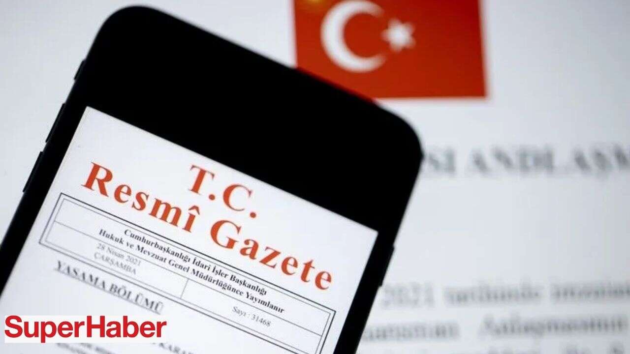Resmi Gazete'de atama kararları yayımlandı