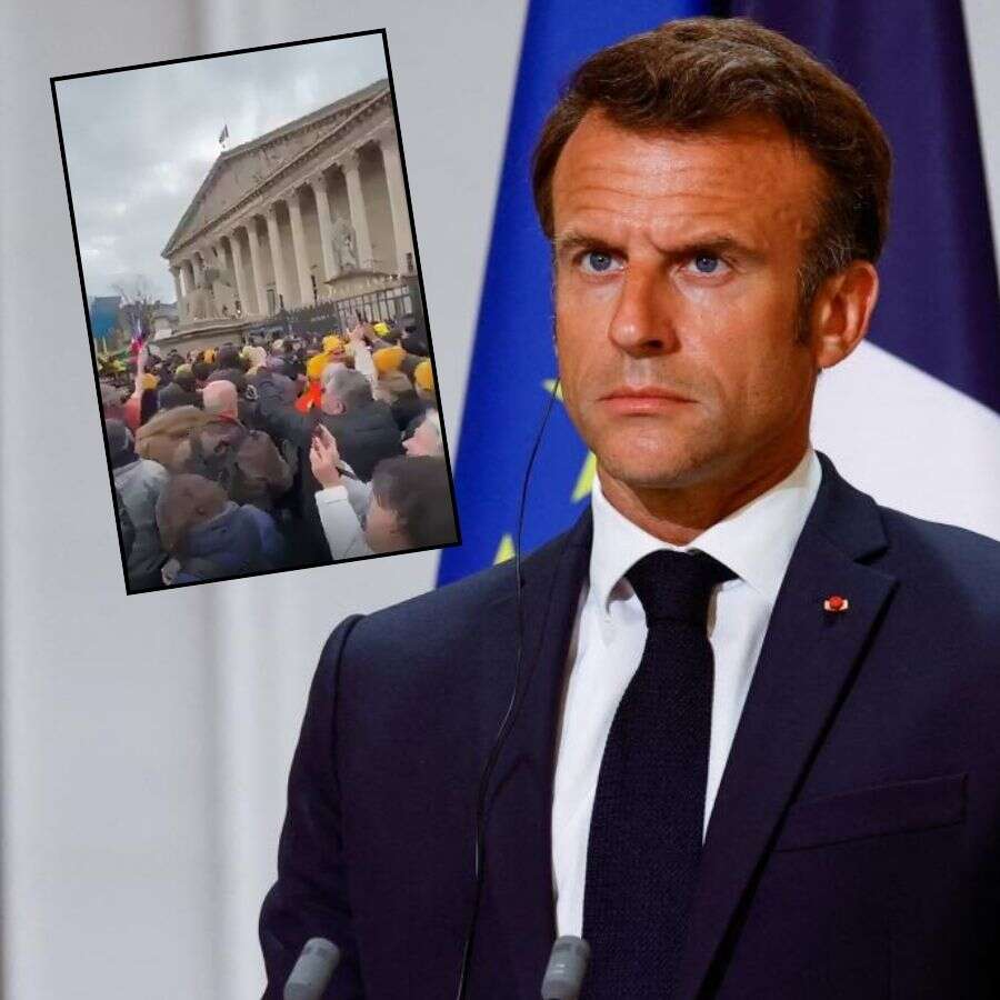 Macron sığınağa kaçtı, Fransa’da büyük isyan