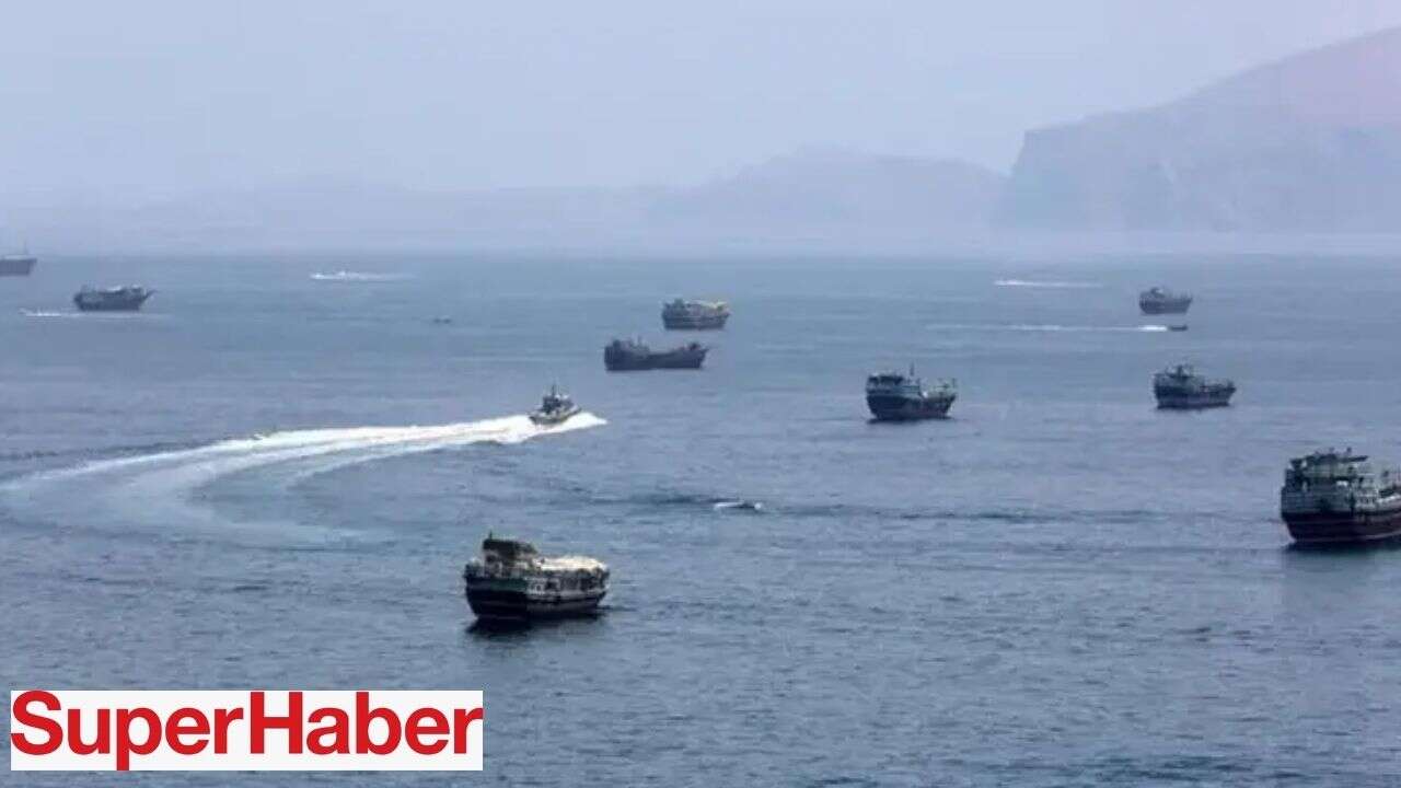 ''Hürmüz Boğazı'nda bir tanker kaynağı bilinmeyen mühimmatla vuruldu''