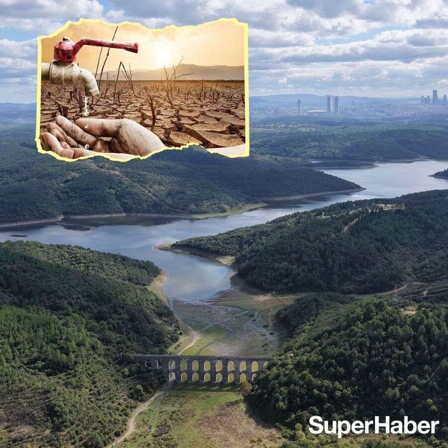 Su israfı alarmı! İstanbul barajlarındaki ortalama doluluk oranı yüzde 38,81'e geriledi