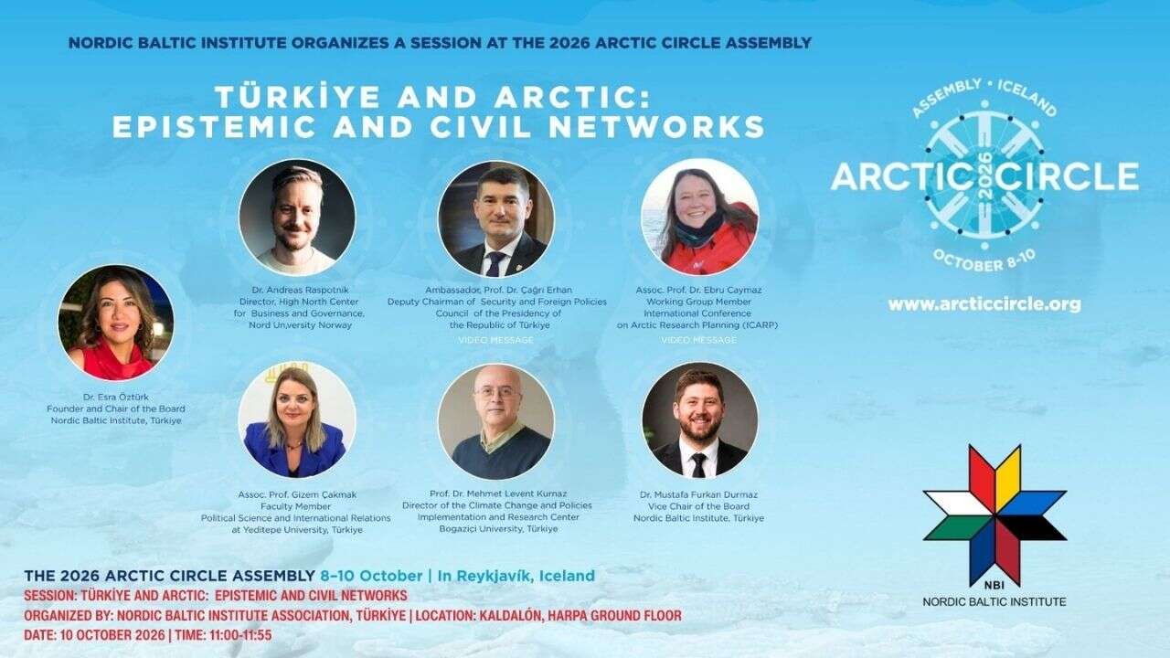 Türk akademisyenler Arktik Çemberi Asamblesi için İzlanda'da