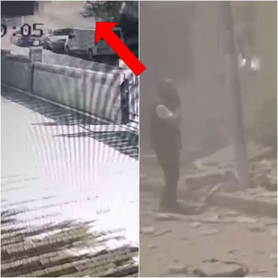 Maltepe Cevizli'de kabus: 7 katlı binanın çökme anı kamerada!