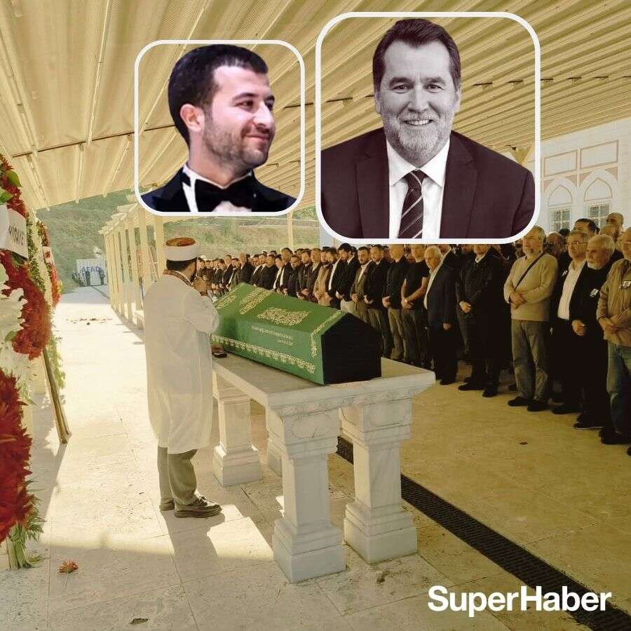 Hayati Yazıcı'nın oğlu Mustafa Yazıcı, ortağı Ali Emre Ballı'nın cenazesinde görülmedi