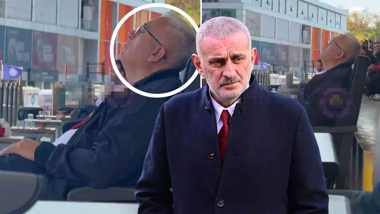 TFF gözlemcisi tribünde uyuyakaldı! Türkiye Kupası maçında pes dedirten görüntüler