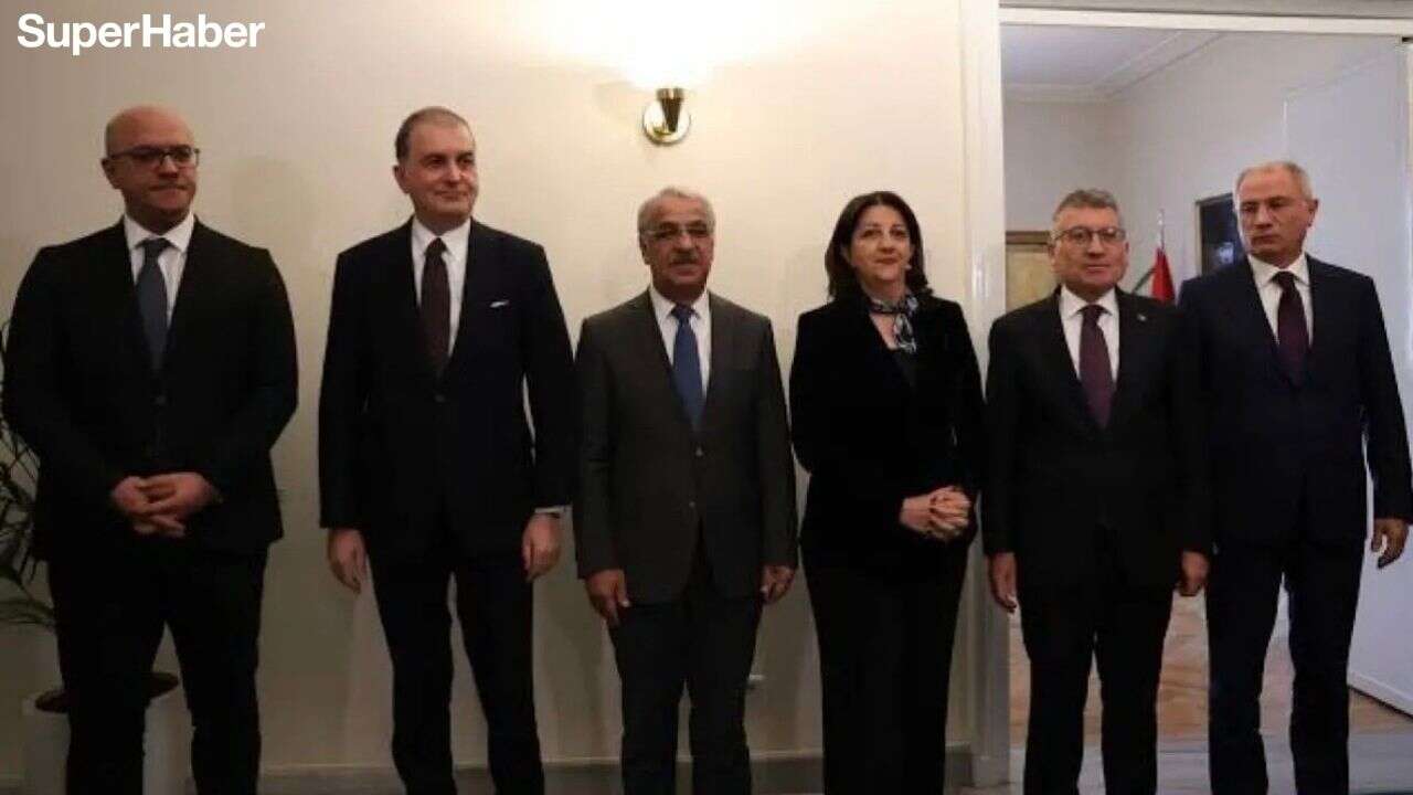 AK Parti ile DEM Parti İmralı heyetleri bir araya geldi! Süreçte kritik temas...