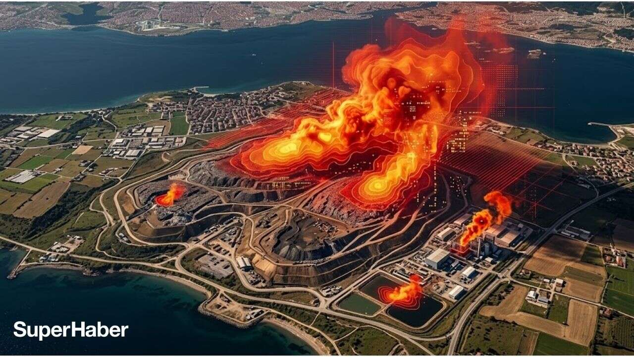 Biz demiyoruz Batı basını diyor! İBB Türkiye'yi dünyaya rezil etti! Silivri'deki tesiste devasa metan sızıntısı