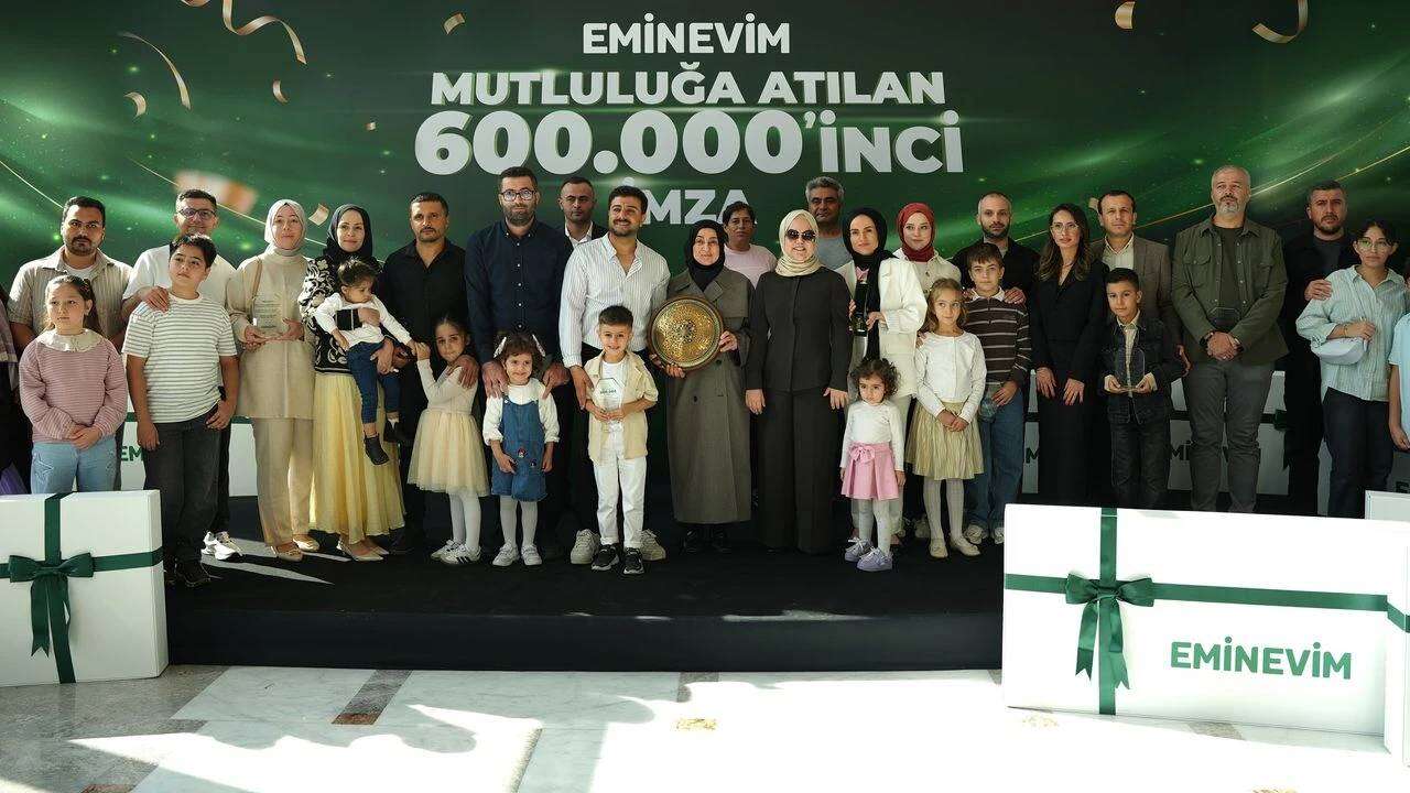 Türkiye'de ilk kez yaşandı: Eminevim'den dev adım, 600 bin aile hayaline ulaştı!