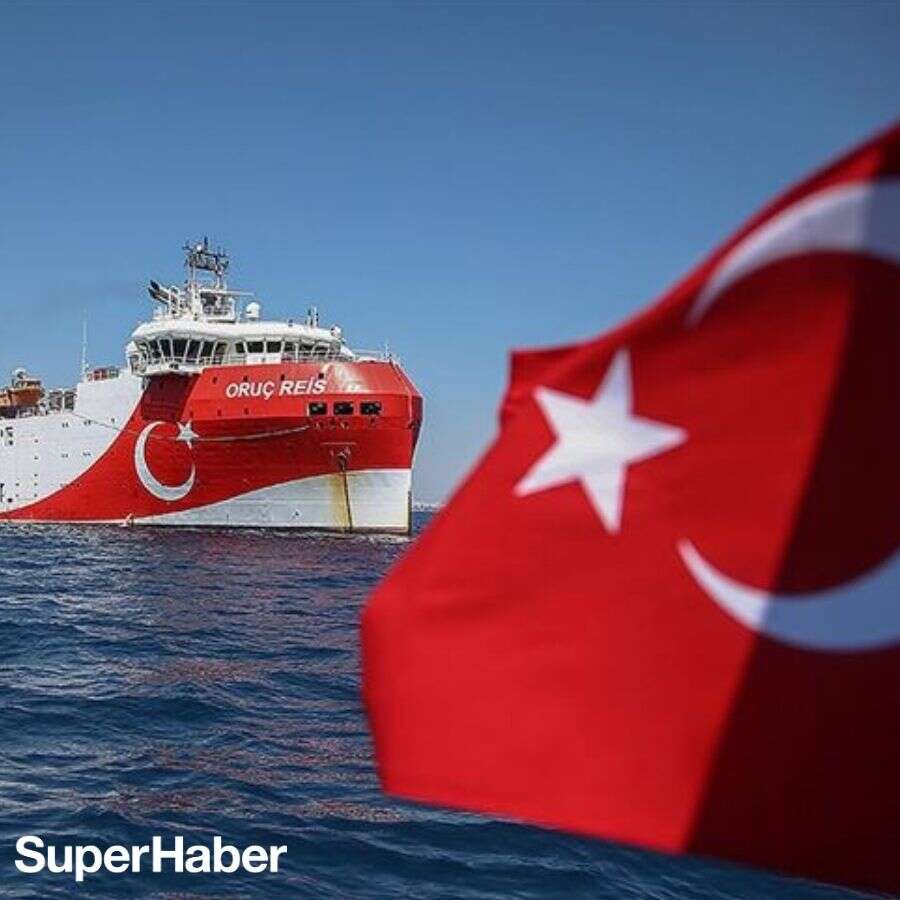 Oruç Reis araştırma gemisi Girne açıklarında demirledi