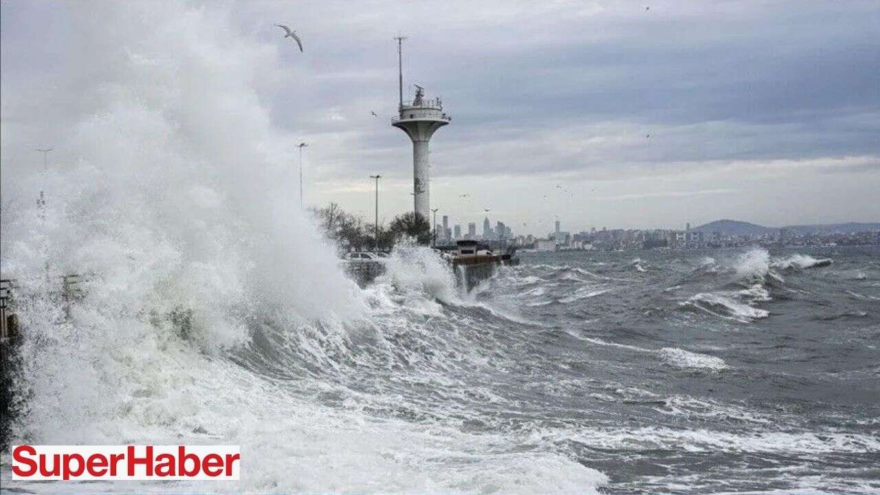 Meteoroloji'den fırtına uyarısı geldi