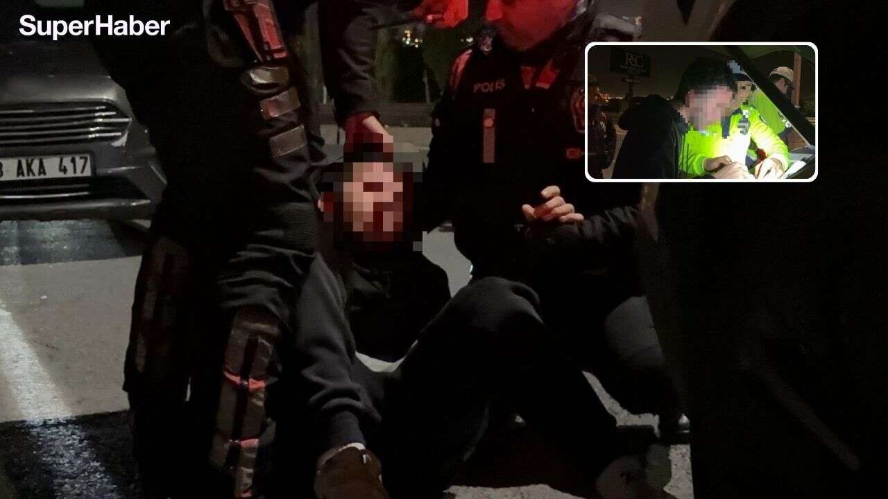 Polis ihtarına uymayıp kaçtı! Cezayı görünce "Dershane param gitti" diye sinir krizi geçirdi