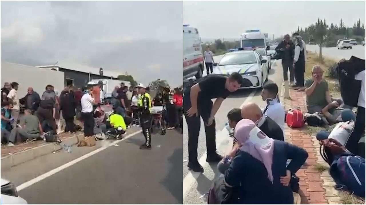 Antalya-Isparta yolunda can pazarı! Midibüs devrildi,17 yaralı var! İşte ilk görüntüler...