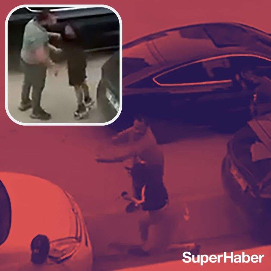 Boşanma aşamasındaki eşini sokak ortasında darbetti! Çocukların çaresiz tepkisi kameraya yansıdı