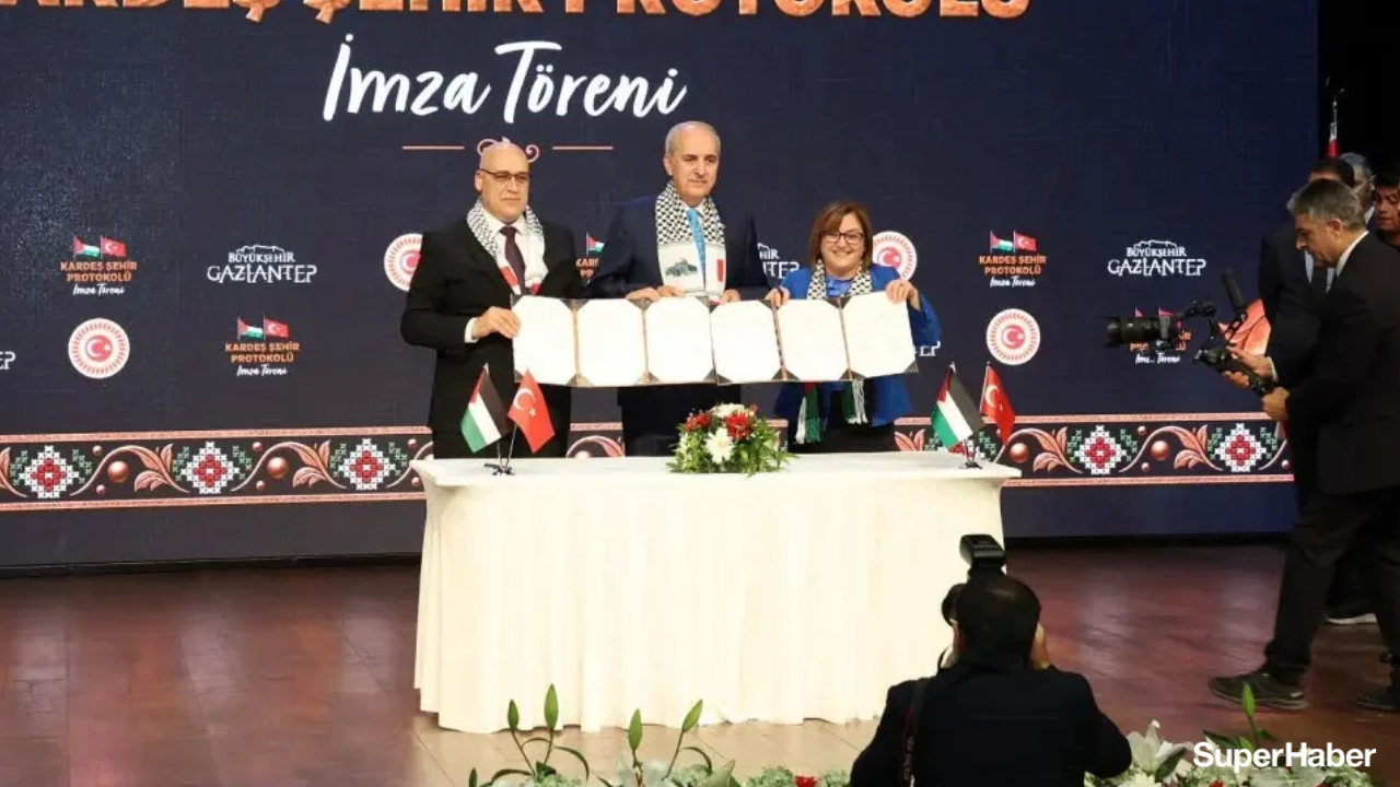 Gaziantep ile Gazze resmen kardeş şehir oldu!