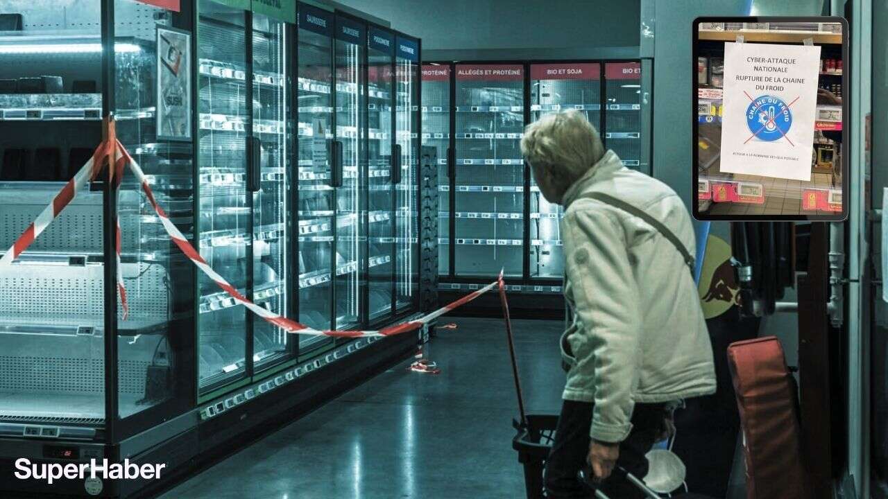 Şeytanın bile aklına gelmez... Fransa'da siber korsanlar marketlerin soğutma sistemini sabote etti!