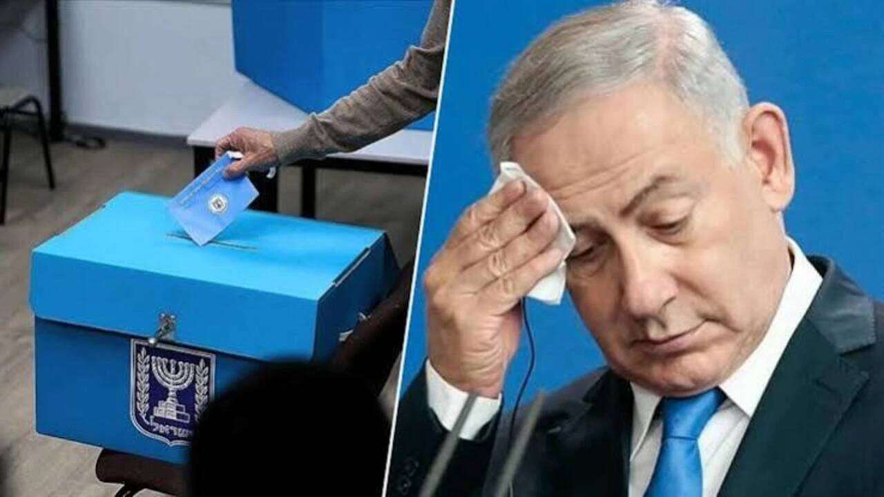 Netanyahu’ya soğuk duş: İsrail seçimlerinde tarihi kırılma, rakibi 10 puan öne geçti