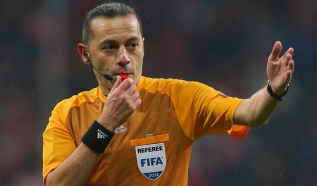 Şampiyonlar Lig'nde Cüneyt Çakır'a dev görev