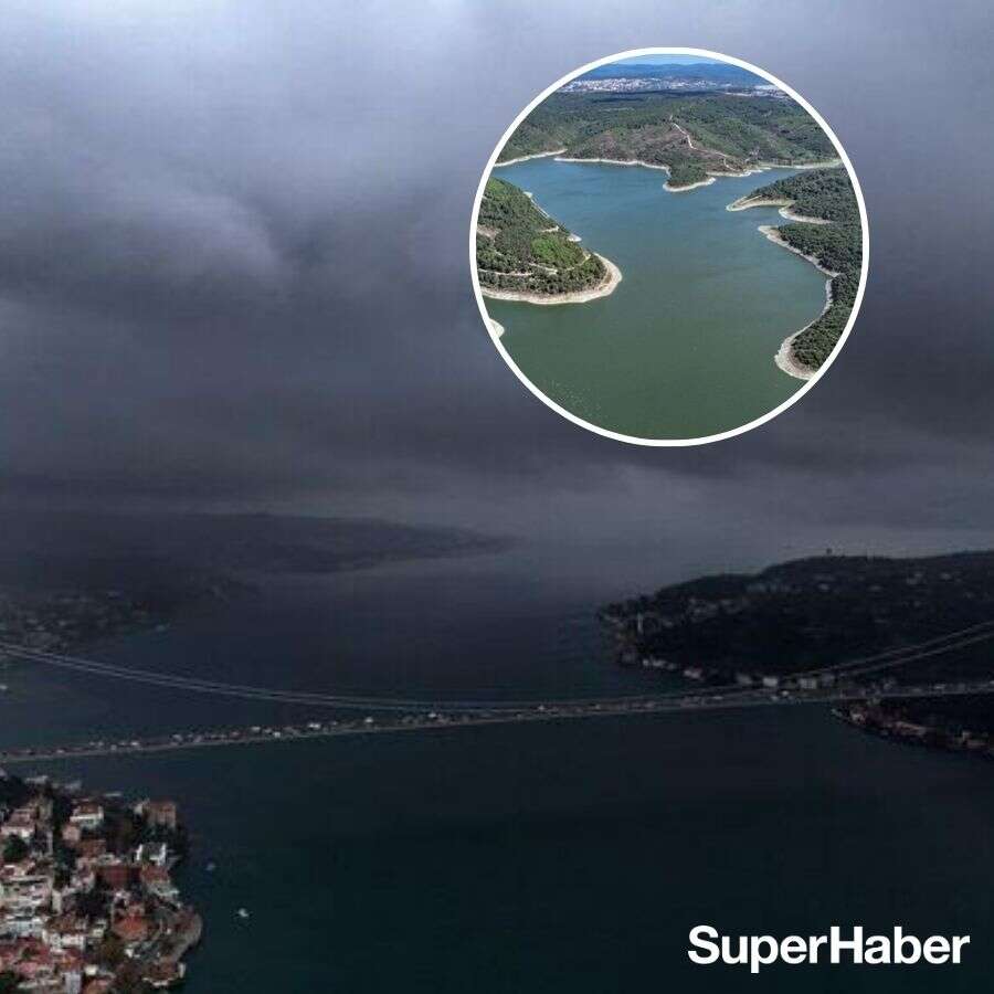 Sağanak yağış barajları uçurdu: İstanbul'da doluluk oranı 24 saatte tam 7 puan birden fırladı