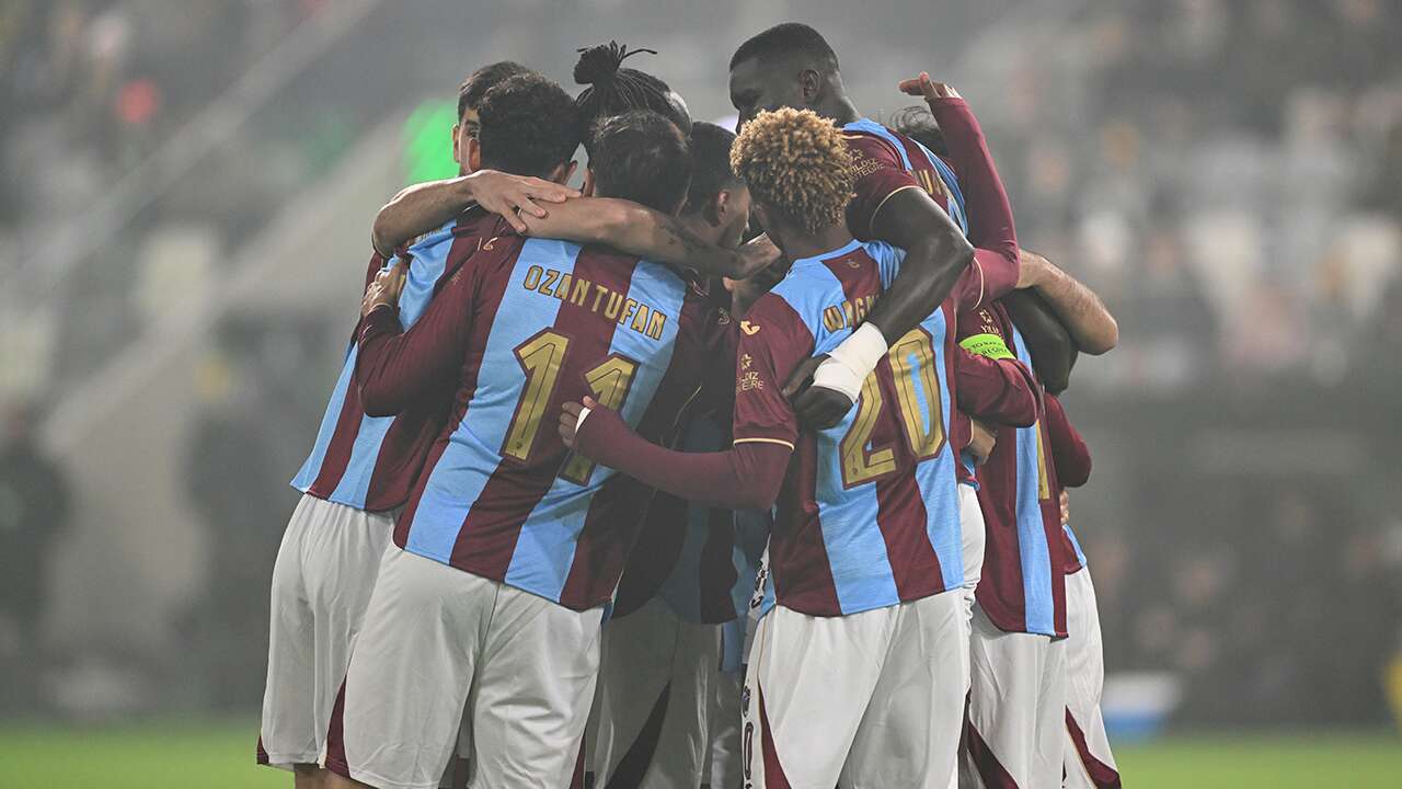Trabzonspor, KuPs'a deplasmanda 4 attı