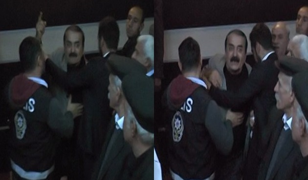 CHP kongresinde kavga! Eski başkan, yeni başkana saldırdı... / VİDEO