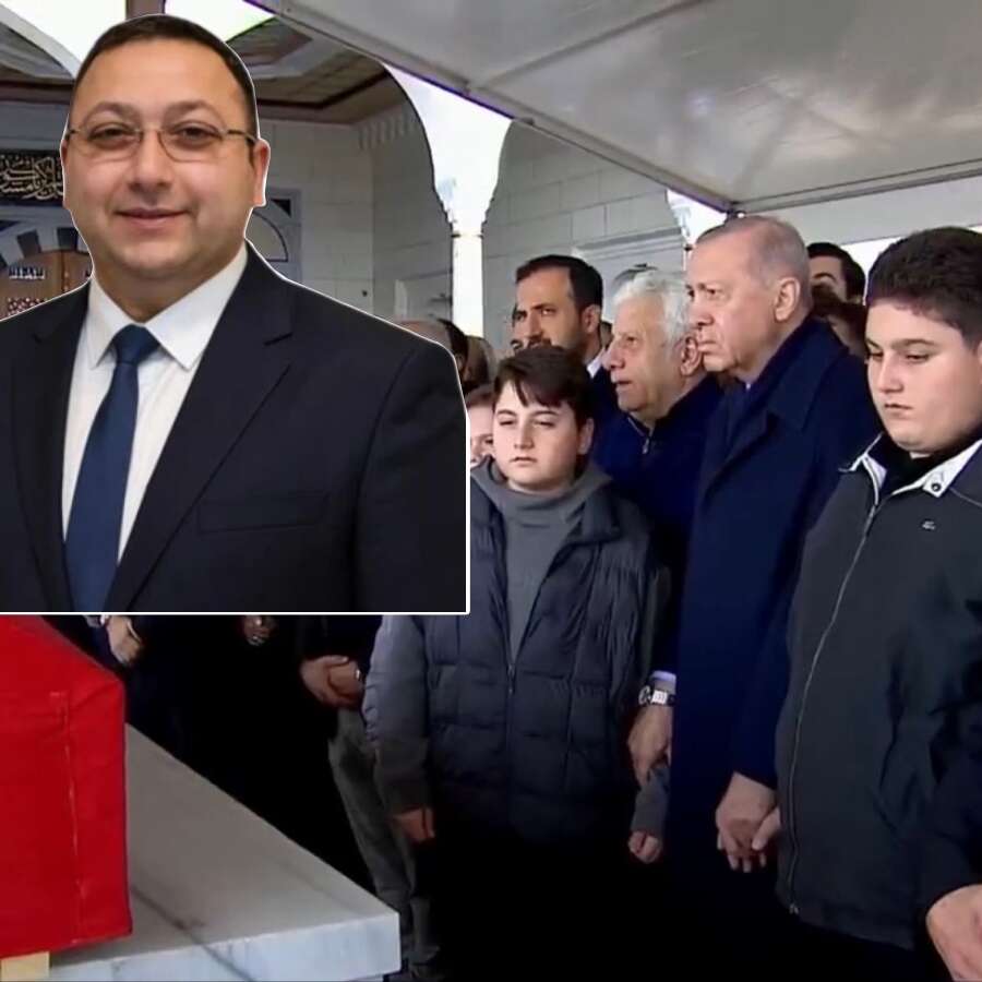 Üsküdar Belediyesi Başkan Vekili Dündar Ziya Gültekin son yolculuğuna uğurlandı! Cenaze töreninde Cumhurbaşkanı Erdoğan'dan duygusal hareket...