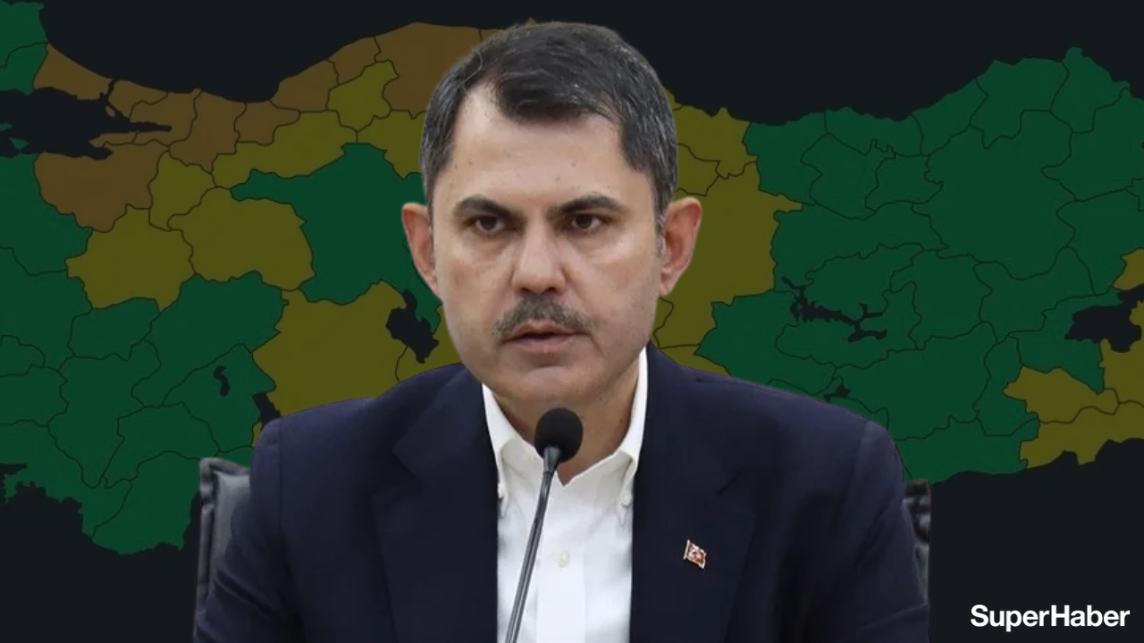 Daha tehlikelisi geliyor: 10 il için 'turuncu' kodlu uyarı! Bakan Murat Kurum tek tek saydı
