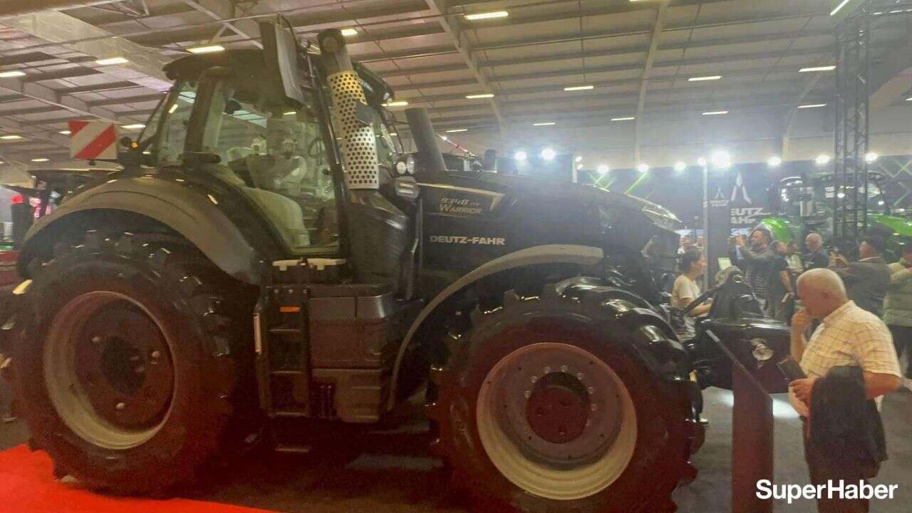 Fuarın en pahalı aracı traktör oldu! Fiyatı şaşkına çevirdi