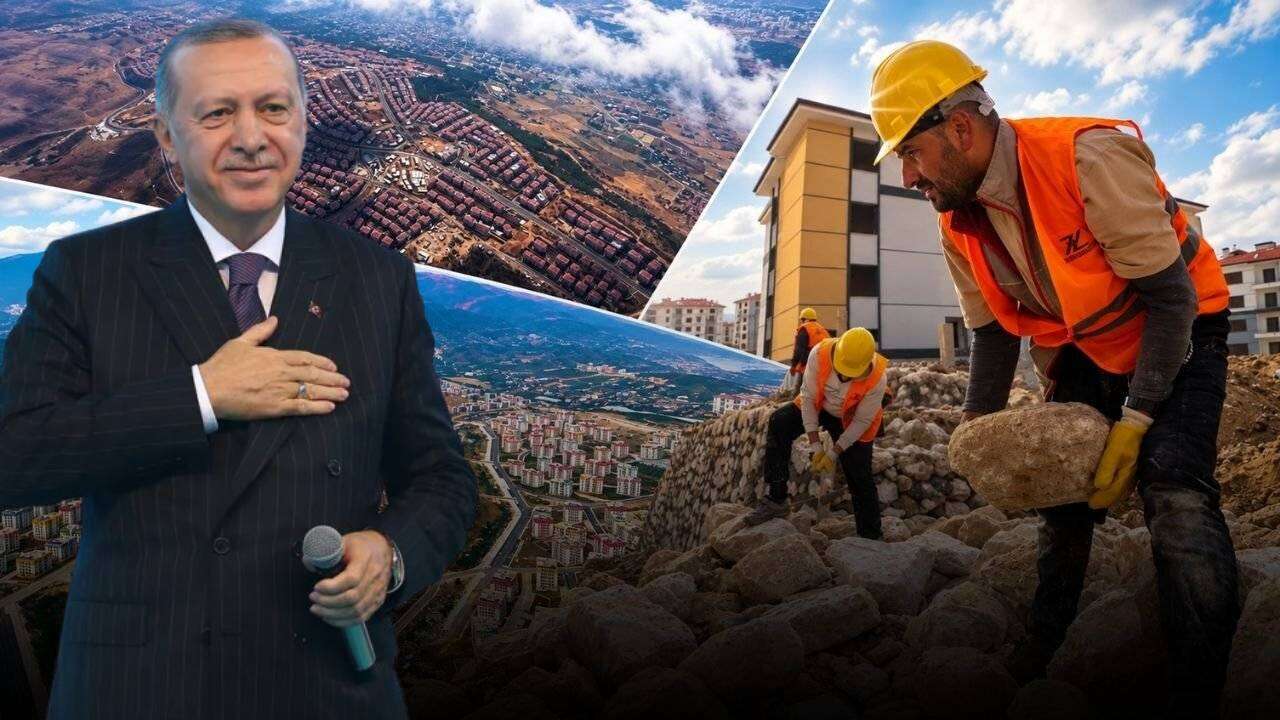 Saatte 23, günde 550 konut: Rus basınından Türkiye'nin 'Asrın İnşa Seferberliği'ne övgü, imkansızı başardı!