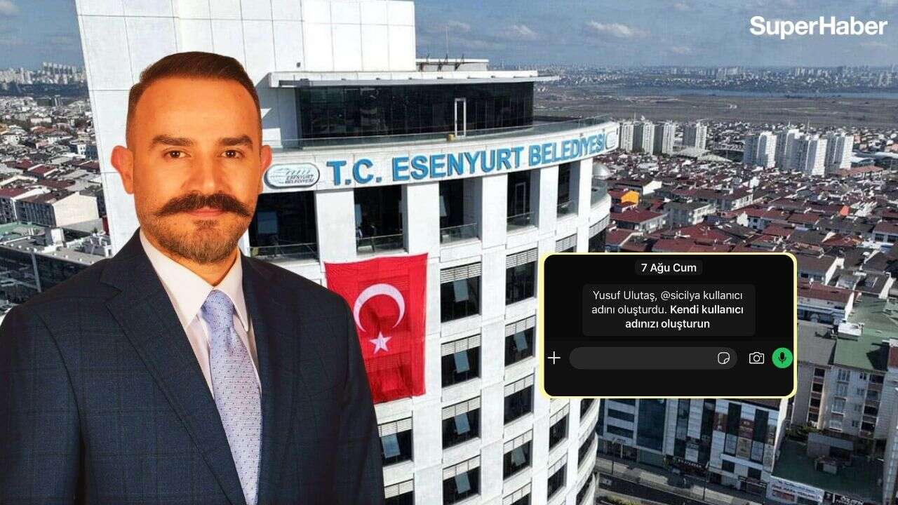 Esenyurt Belediyesi'ndeki rüşvet soruşturması! Yusuf Ulutaş operasyon öncesi kullanıcı adını "Sicilyalı" yapmış