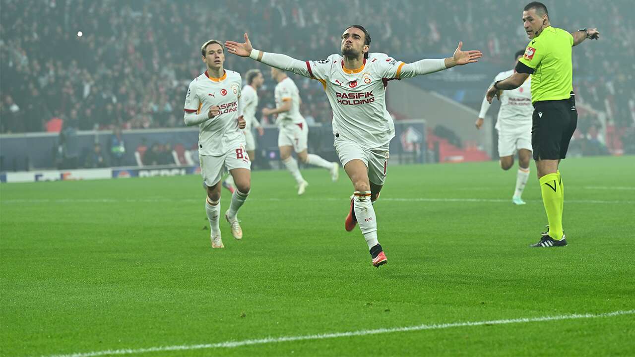 Galatasaray deplasmanda Lille'e 4 attı