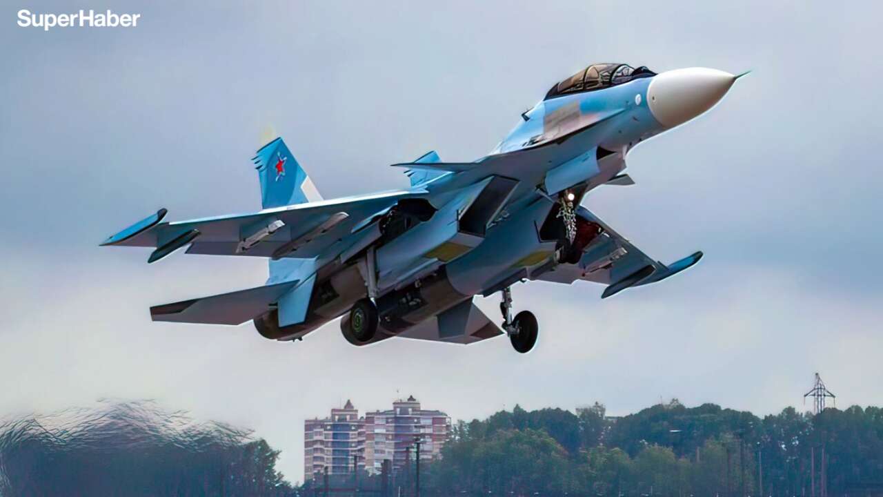 Rus savaş uçağı SU-30 düştü!