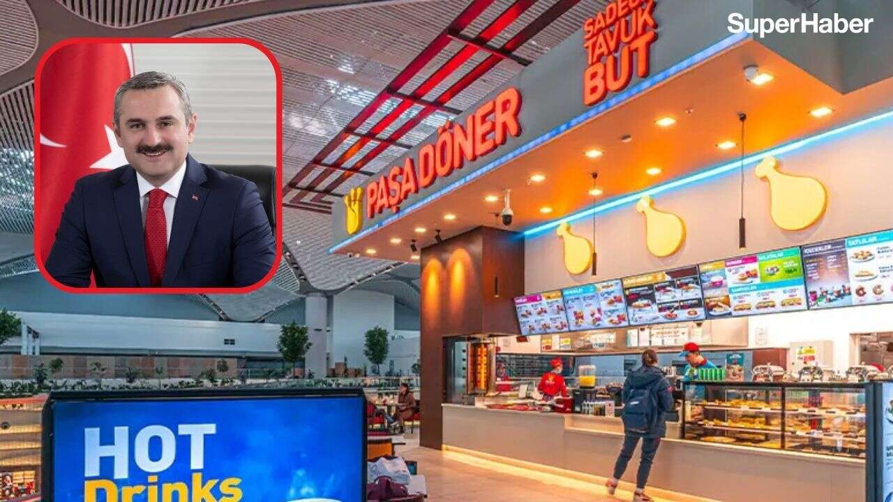 Tabelayı gören gözlerine inanamadı! Havalimanındaki 3 bin liralık tavuk dönercinin sahibi kim?