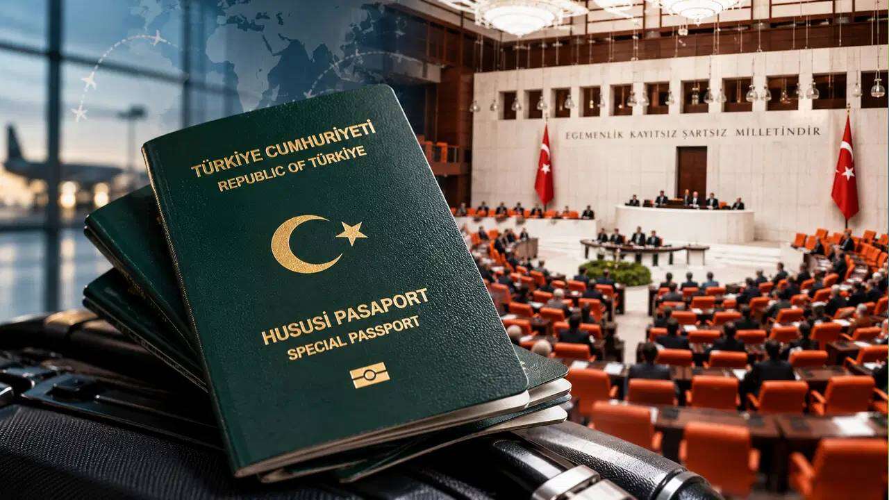 Bir meslek grubuna daha yeşil pasaport müjdesi: Meclis'e sunuldu, tek şart var!