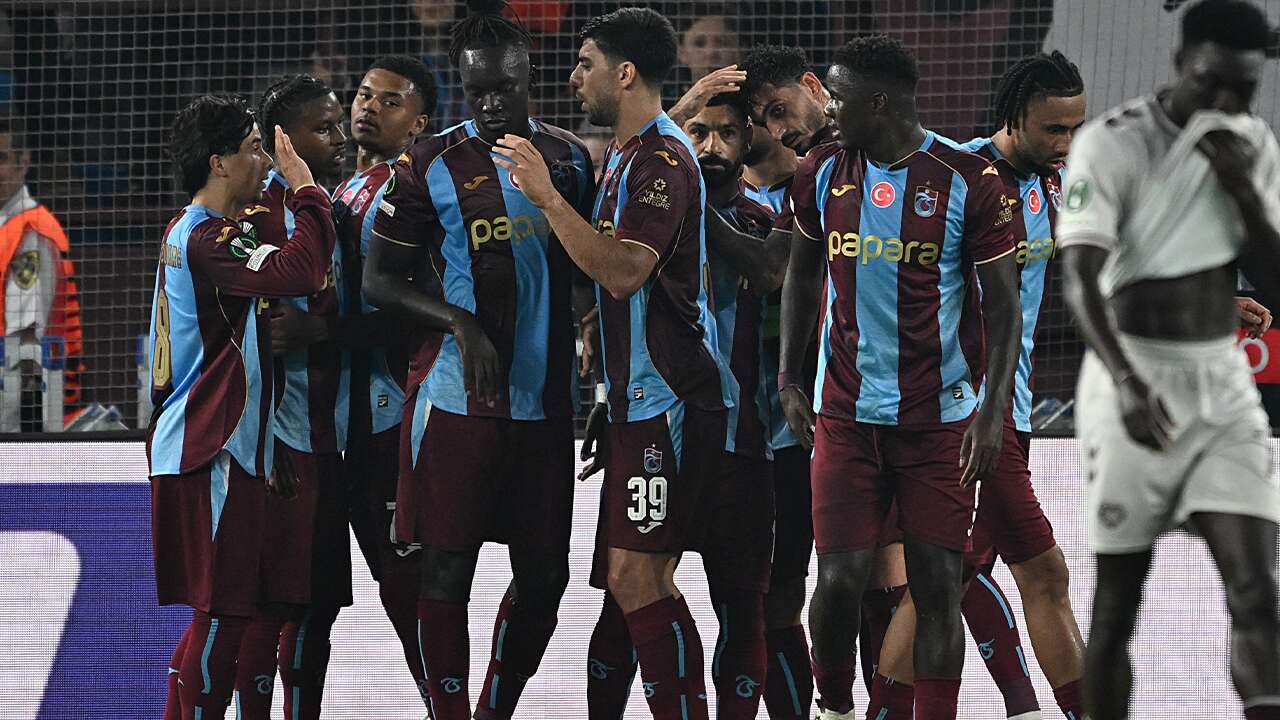 Trabzonspor sahasınad Hearts'ı mağlup etti