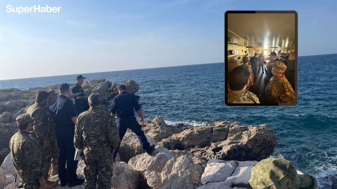 Milli Savunma Bakanlığı paylaştı! Türk Deniz Kuvvetleri Lazkiye’de!