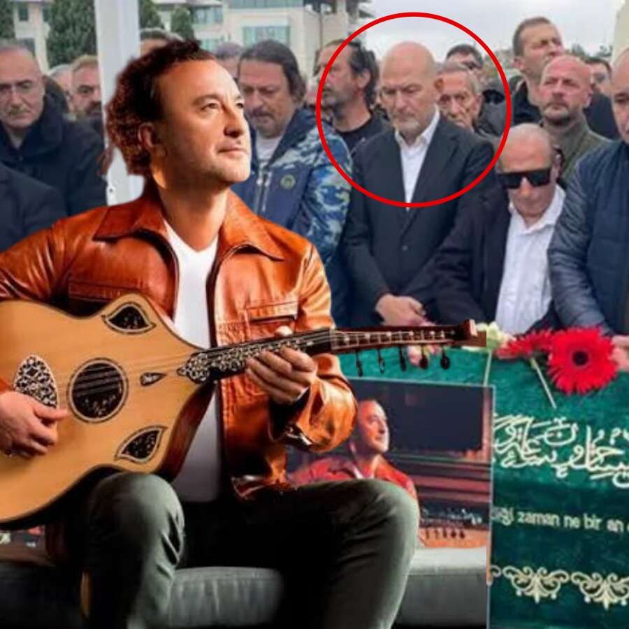 Nev'in vasiyeti yerine getirildi... Cenazede Süleyman Soylu dikkat çekti! Sınıf arkadaşıymış...