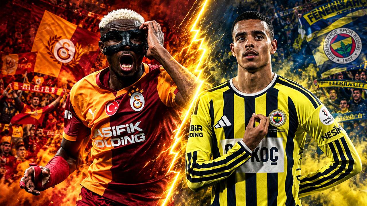 Galatasaray-Fenerbahçe derbisinin muhtemel 11'leri
