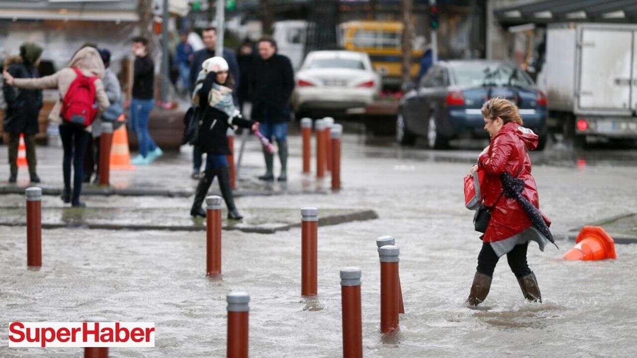 İstanbul dahil 7 ilde gök gürültülü sağanak alarmı