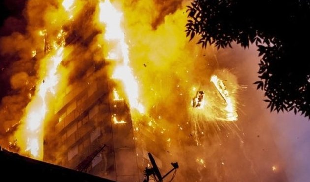 Çin'de gökdelende yangın: 6 ölü, 5 yaralı