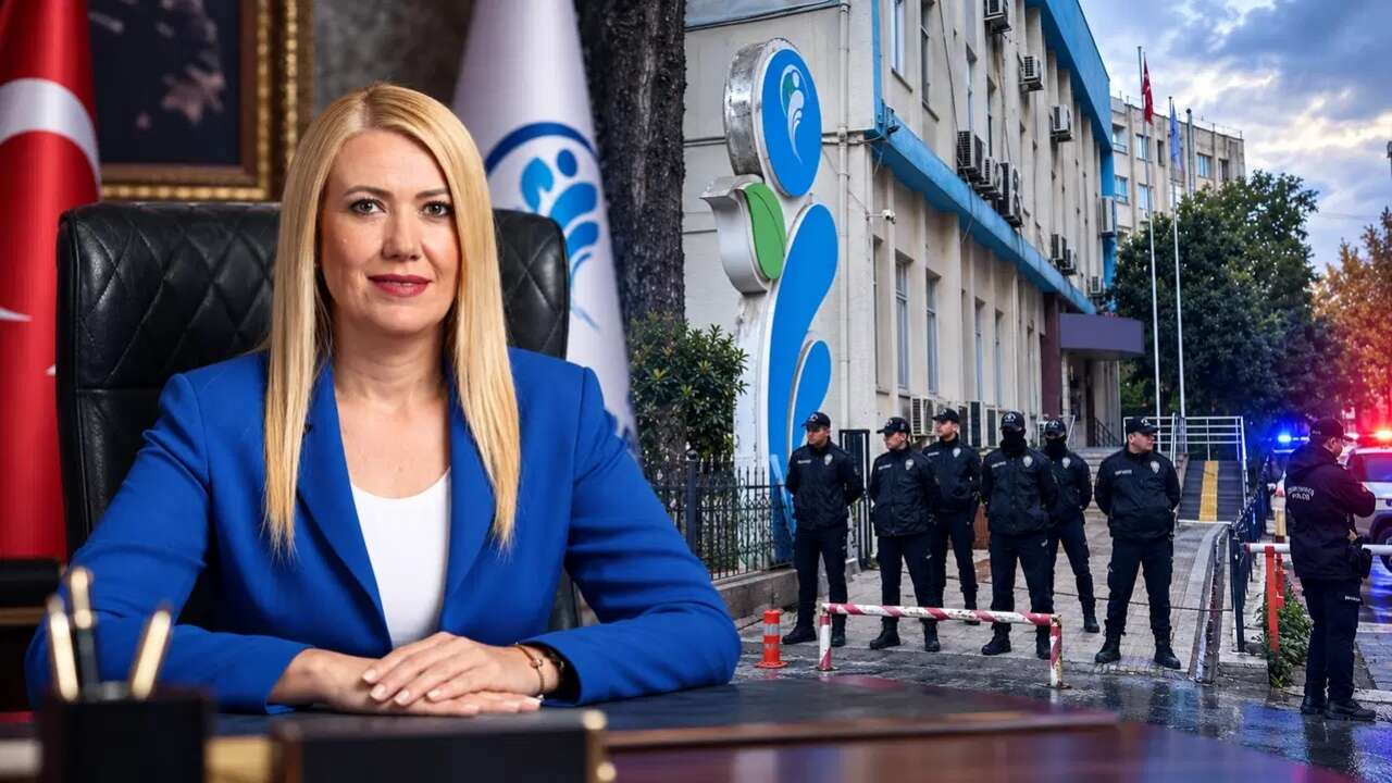 Denizli'de şok operasyon! Merkezefendi Belediye Başkanı Şeniz Doğan ve eşi gözaltında! Belediye binası girişleri kapatıldı