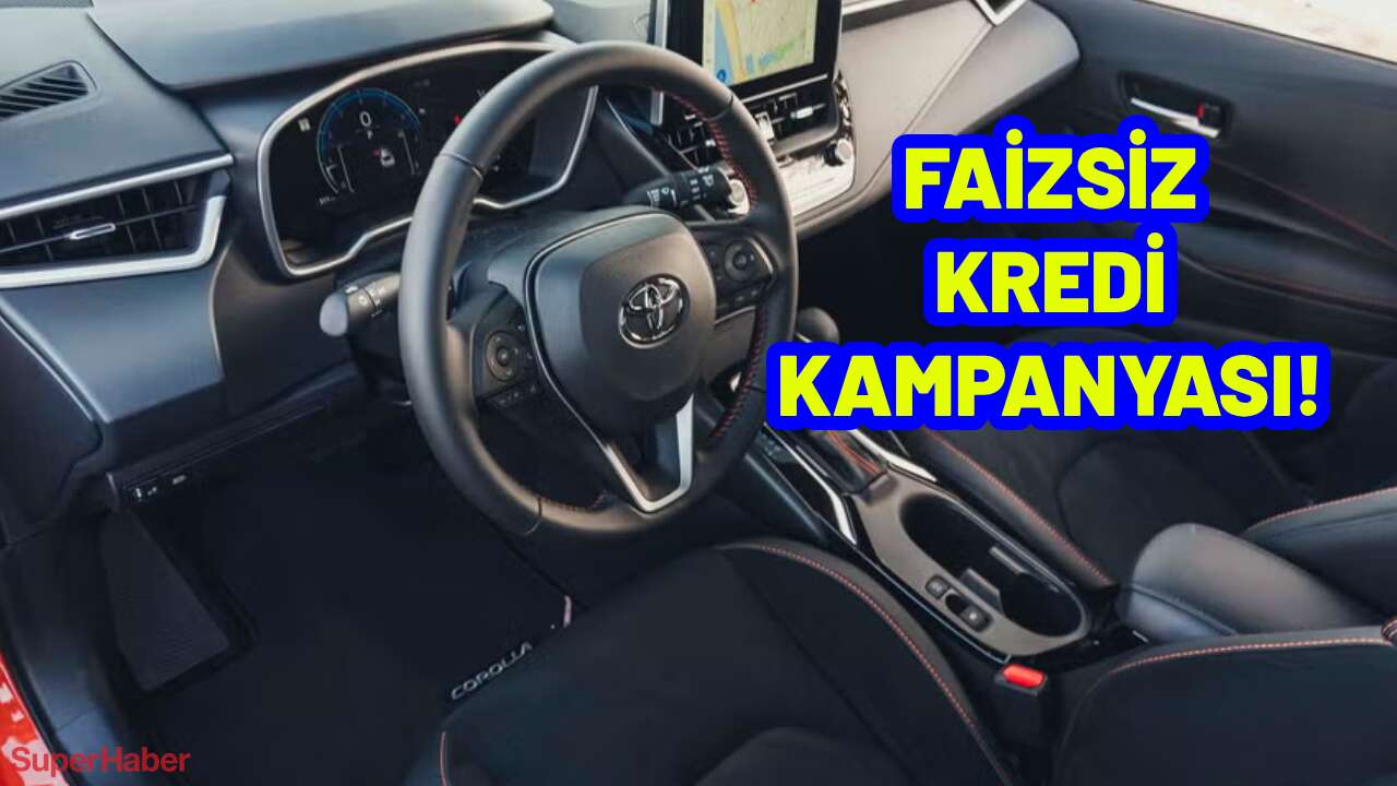 Toyota’dan otomobil alacaklara çılgın kampanya: 1.000.000 sıfır faiz, 450.000 TL net indirim