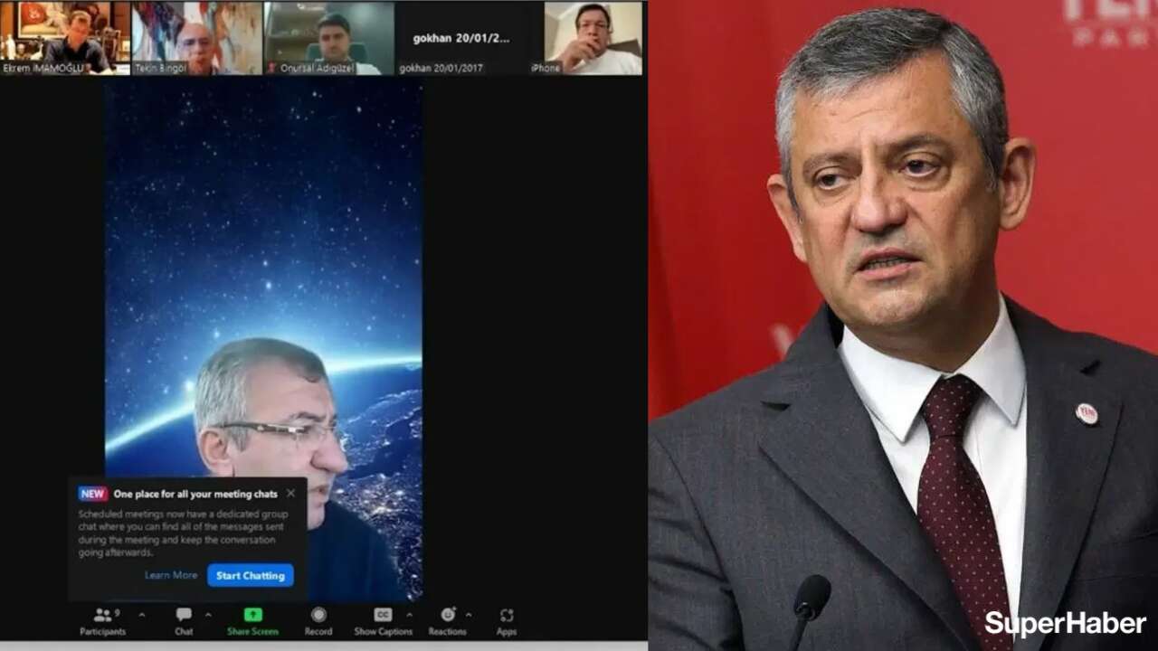 Zoom toplantısı yine ifşa oldu! Özgür Özel'den sinsi 'adaylık' talimatı! İmamoğlu'na büyük çalım