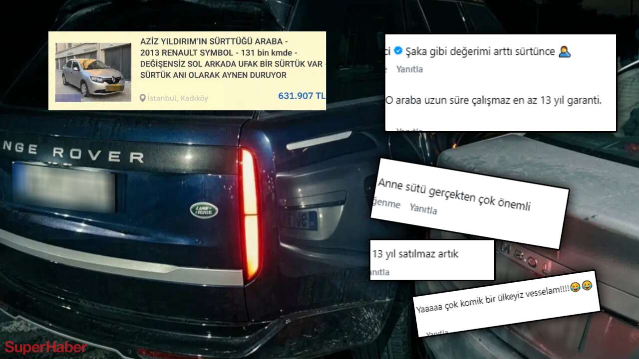 Aziz Yıldırım’ın sürttüğü arabanın akıbeti belli oldu; Görenlerin tepkisi sert oldu